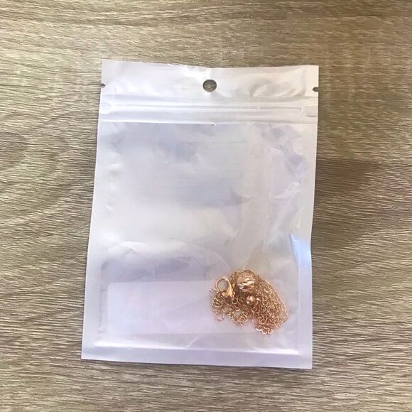 NEW … Simple Gold Ball Necklace - Picture 6 of 7